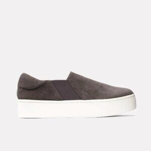Vince Warren Slip On Sneaker, Steel Suede